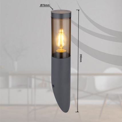 Globo - Ulkoseinävalaisin 1xE27/60W/230V IP44