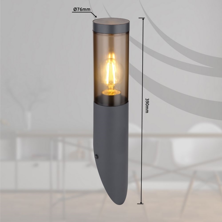 Globo - Ulkoseinävalaisin 1xE27/60W/230V IP44