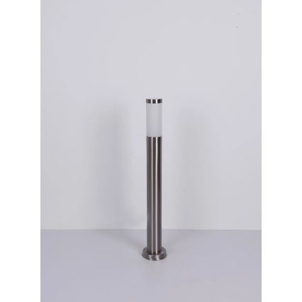 Globo - Ulkovalaisin 1xE27/23W/230V IP44 80 cm kiiltävä kromi