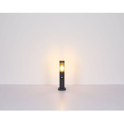 Globo - Ulkovalaisin anturilla 1xE27/15W/230V 45 cm IP44