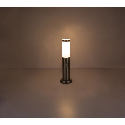Globo - LED-ulkovalaisin liiketunnistimella 1xE27/8,8W/230V IP44