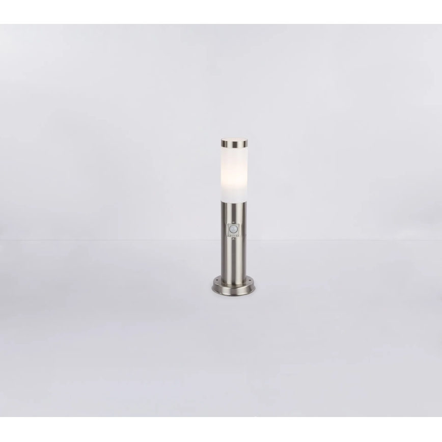 Globo - LED-ulkovalaisin liiketunnistimella 1xE27/8,8W/230V IP44