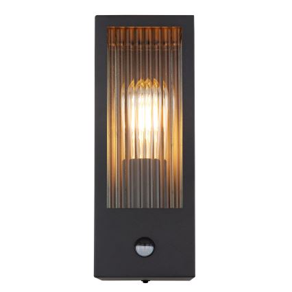 Globo seinävalaisin anturilla 1xE27/60W/230V IP44