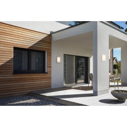 Globo - Ulkoseinävalaisin 1xE27/60W/230V IP44 valkoinen