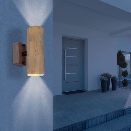 Globo - Ulkoseinävalaisin 2xGU10/35W/230V IP44