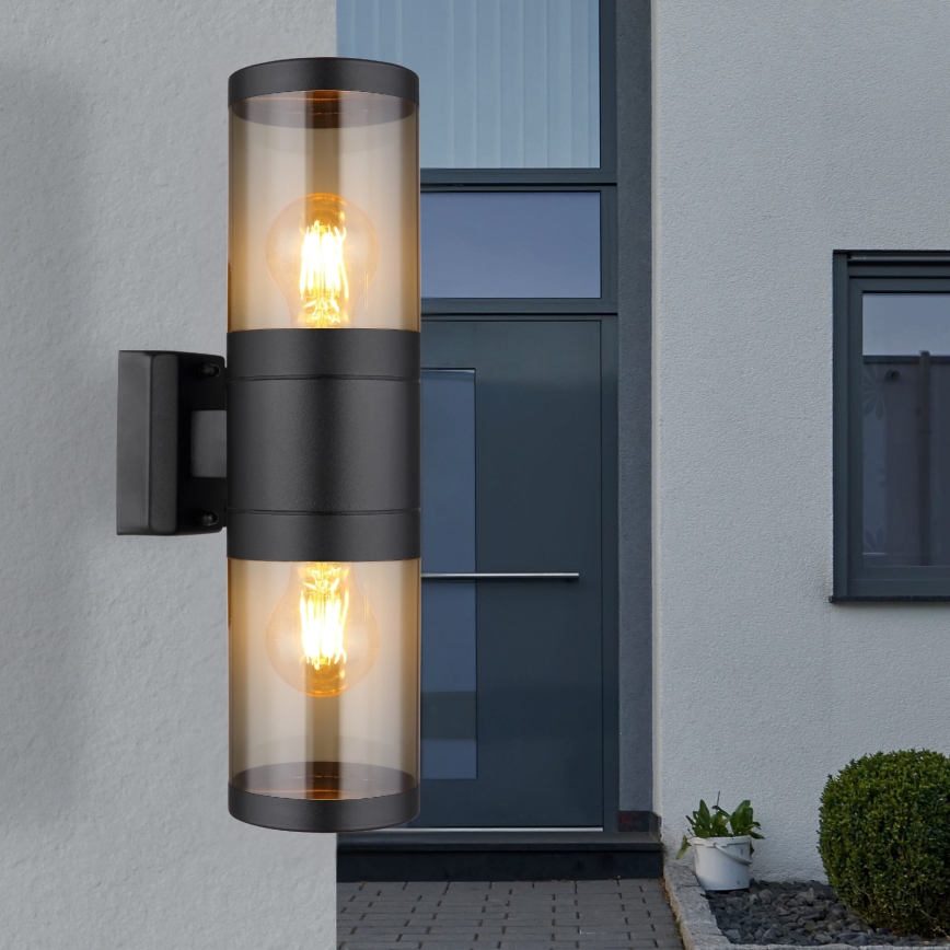 Globo - Ulkoseinävalaisin 2xE27/60W/230V IP44