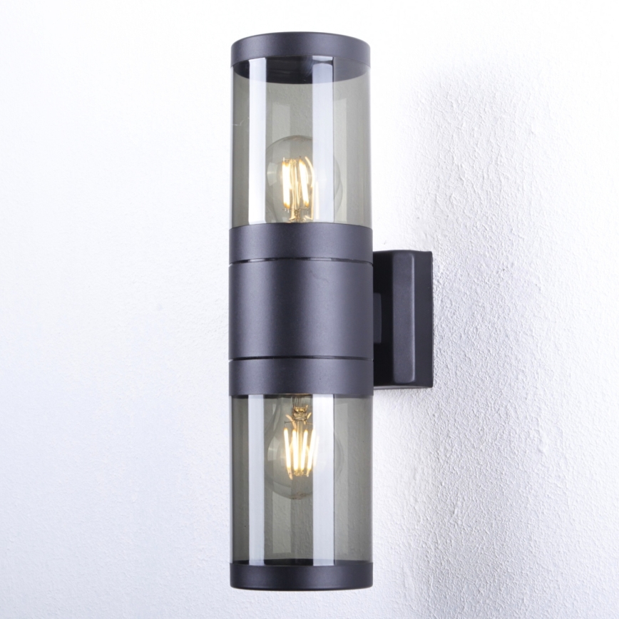 Globo - Ulkoseinävalaisin 2xE27/60W/230V IP44