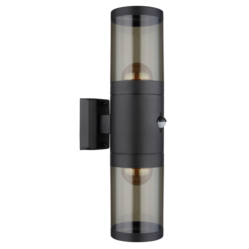 Globo seinävalaisin anturilla 2xE27/40W/230V IP44