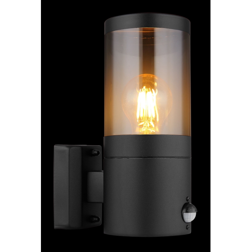 Globo seinävalaisin anturilla 1xE27/60W/230V IP44