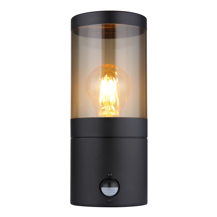 Globo seinävalaisin anturilla 1xE27/60W/230V IP44