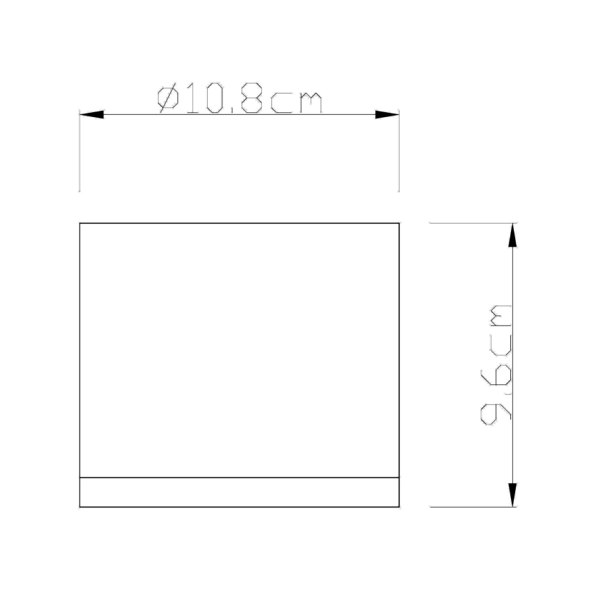 Globo - Ulkokattovalo 1xGX53/11W/230V IP44