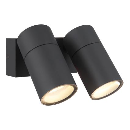 Globo - Seinäkohdevalo 2xGU10/35W/230V