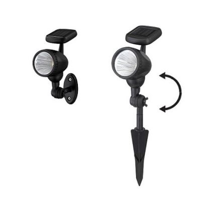 Globo - LED aurinkovalaisin 3xLED/0,06W IP44