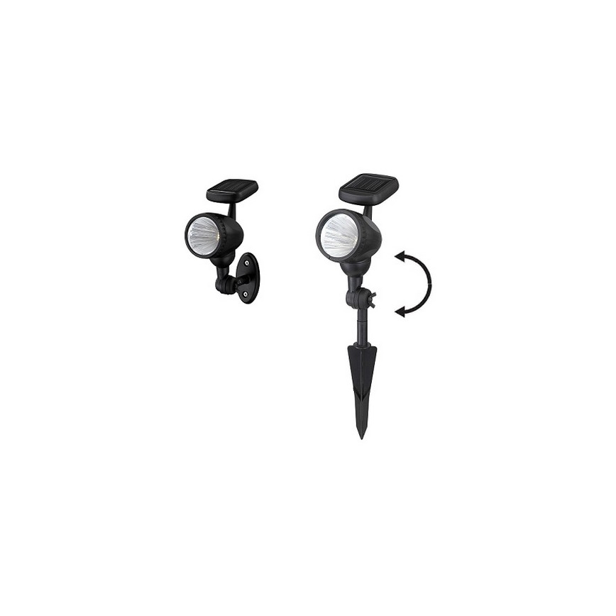 Globo - LED aurinkovalaisin 3xLED/0,06W IP44