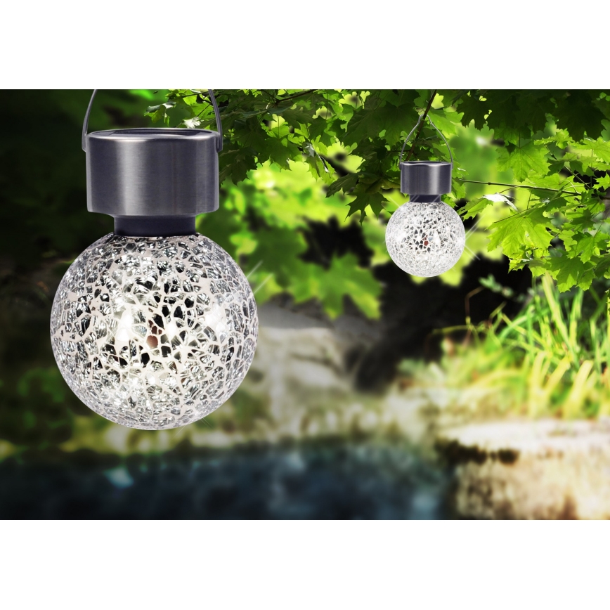 Globo 33056 - Aurinkovalaisin 1xLED/0,06W/3,2V IP44 400 mAh
