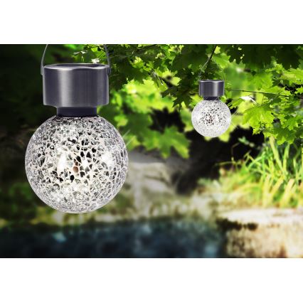 Globo 33056 - Aurinkovalaisin LED/0,06W/3,2V IP44 400 mAh