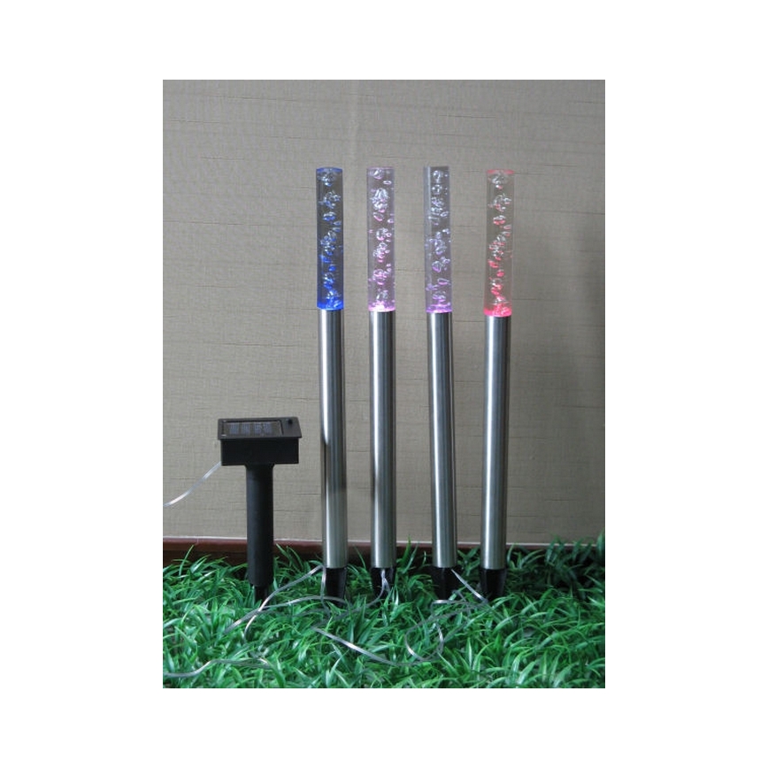 Globo - SARJA 4x LED Aurinkovalaisin 4xLED/0,07W IP44 600 mAh