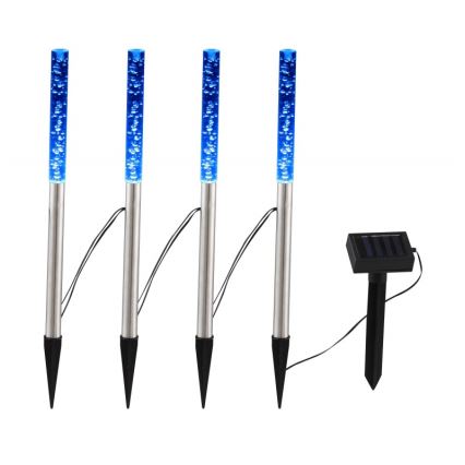 Globo - SARJA 4x LED Aurinkovalaisin 4xLED/0,07W IP44 600 mAh