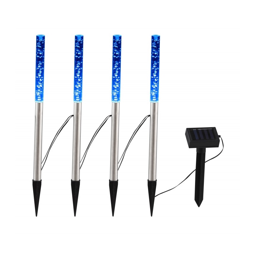 Globo - SARJA 4x LED Aurinkovalaisin 4xLED/0,07W IP44 600 mAh