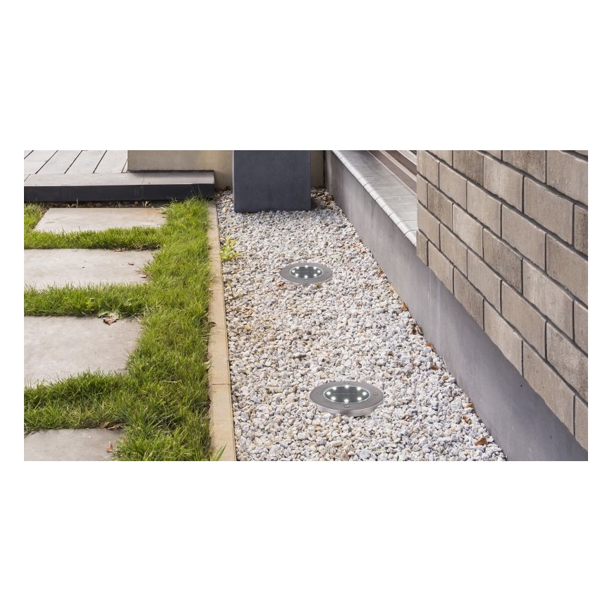 Globo - SETTI 2x LED-aurinkovalaistus LED/0,8W/3V IP44 300 mAh