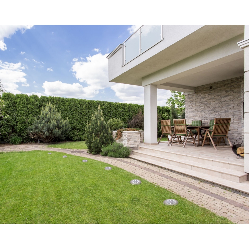 Globo - SETTI 2x LED-aurinkovalaistus LED/0,8W/3V IP44 300 mAh