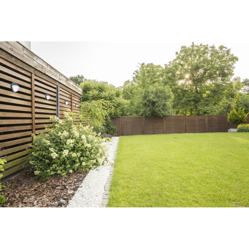 Globo - LED aurinkokäyttöinen seinävalaisin 2xLED/0,06W/1,2V IP44 200 mAh