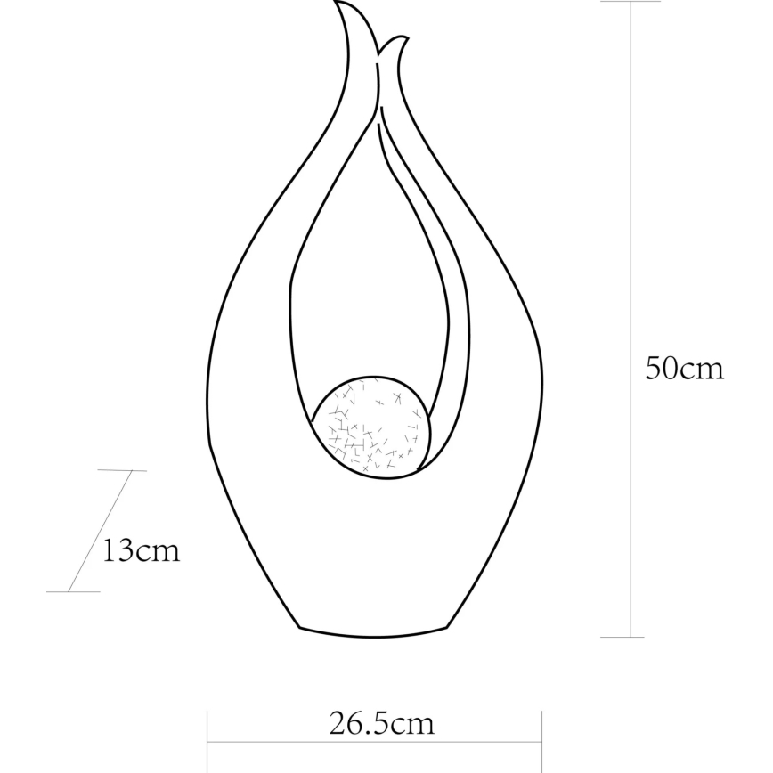 Globo - LED Aurinkovalaistus LED/0,06W/3V IP44