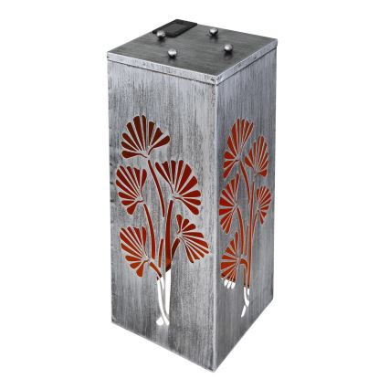 Globo - LED-aurinkovalaisin kukkaruukulla LED/3V IP44 300 mAh