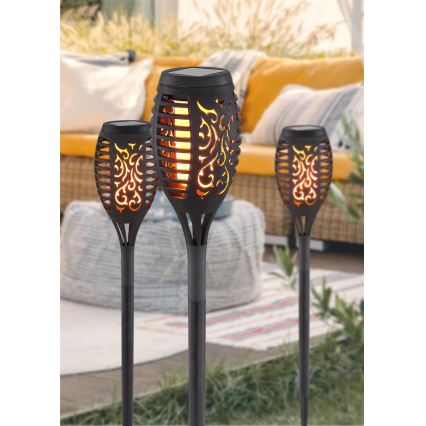 Globo - SARJA 3x LED aurinkokäyttöinen lamppu LED/0,1W/3V IP44 200 mAh