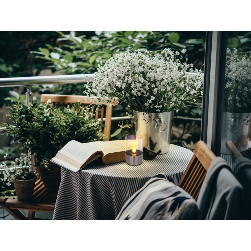 Globo - LED-aurinkovalaistus LED/0,06W/3,2V 1800K IP44 100 mAh