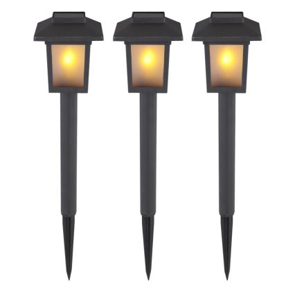 Globo - SETTI 3x LED aurinkolamppu 3xLED/1,2V IP44 200 mAh