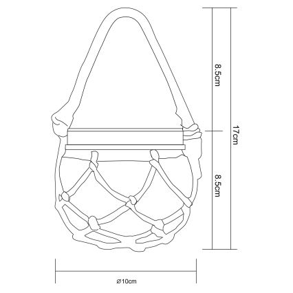 Globo - LED-aurinkovalaistus LED/0,06W/3,2V IP44
