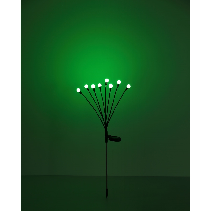 Globo - LED-RGB-aurinkovalo 8xLED/0,06W/3,2V IP44