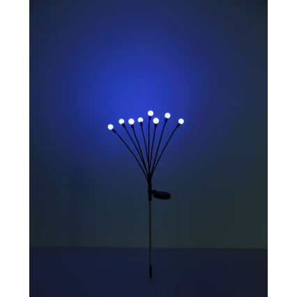 Globo - LED-RGB-aurinkovalo 8xLED/0,06W/3,2V IP44