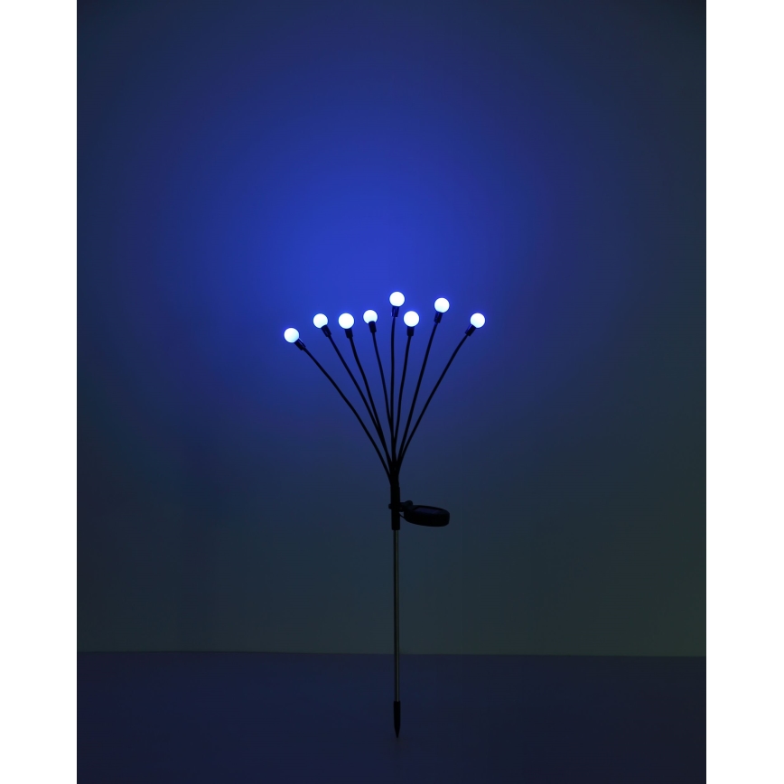 Globo - LED-RGB-aurinkovalo 8xLED/0,06W/3,2V IP44