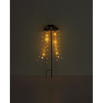 Globo - LED-aurinkokennovalo LED/3V IP44 300 mAh sateenvarjo