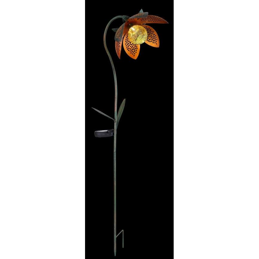 Globo - Kukkamuotoinen aurinkokäyttöinen LED-valaisin LED/3,2V IP44 200 mAh