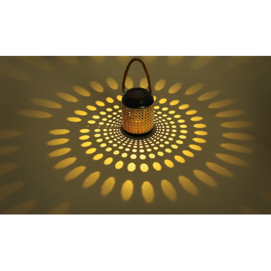 Globo - LED-aurinkovalaistus LED/0,06W/3V 3000K IP44 bambu