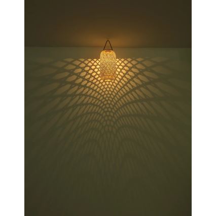Globo - LED aurinkokäyttöinen valaisin LED/0,06W/3V bambu IP44 600 mAh