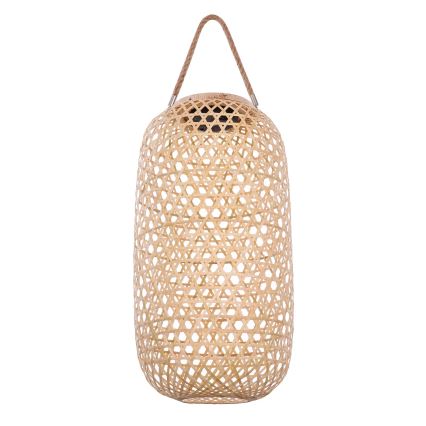 Globo - LED aurinkokäyttöinen valaisin LED/0,06W/3V bambu IP44 600 mAh