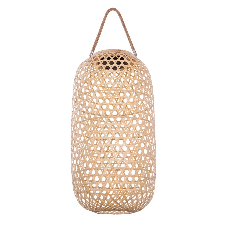 Globo - LED aurinkokäyttöinen valaisin LED/0,06W/3V bambu IP44 600 mAh