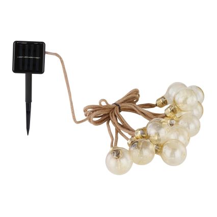 Globo - LED Solar koristeellinen ketju 50xLED/0,06W/3,2V 570 cm IP44