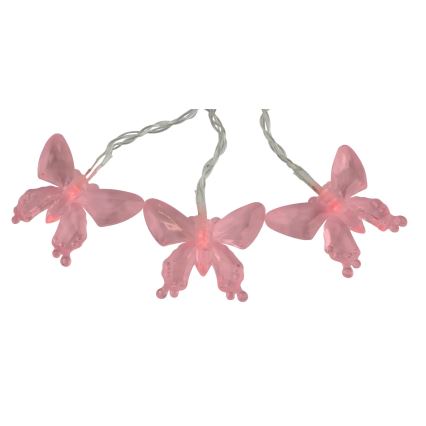 Globo - LED RGB Koristeketju 10xLED/0,06W/3,2V 470 cm IP44