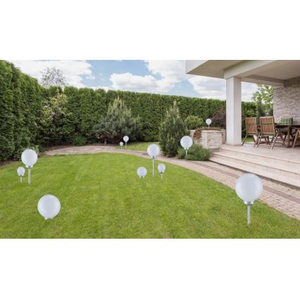 Globo - LED aurinkovalaisin 2xLED/0,06W/1,2V IP44 600 mAh