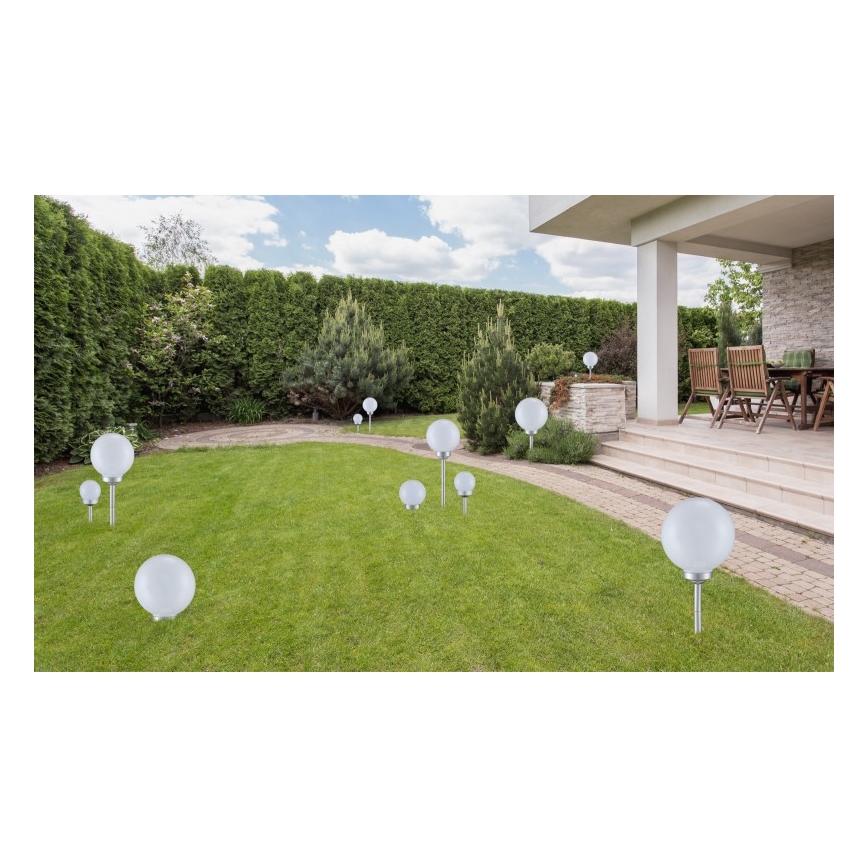 Globo - LED aurinkovalaisin 2xLED/0,06W/1,2V IP44 600 mAh