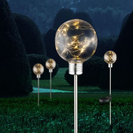 Globo - LED aurinkovalaisin LED/3,2V IP44 600 mAh