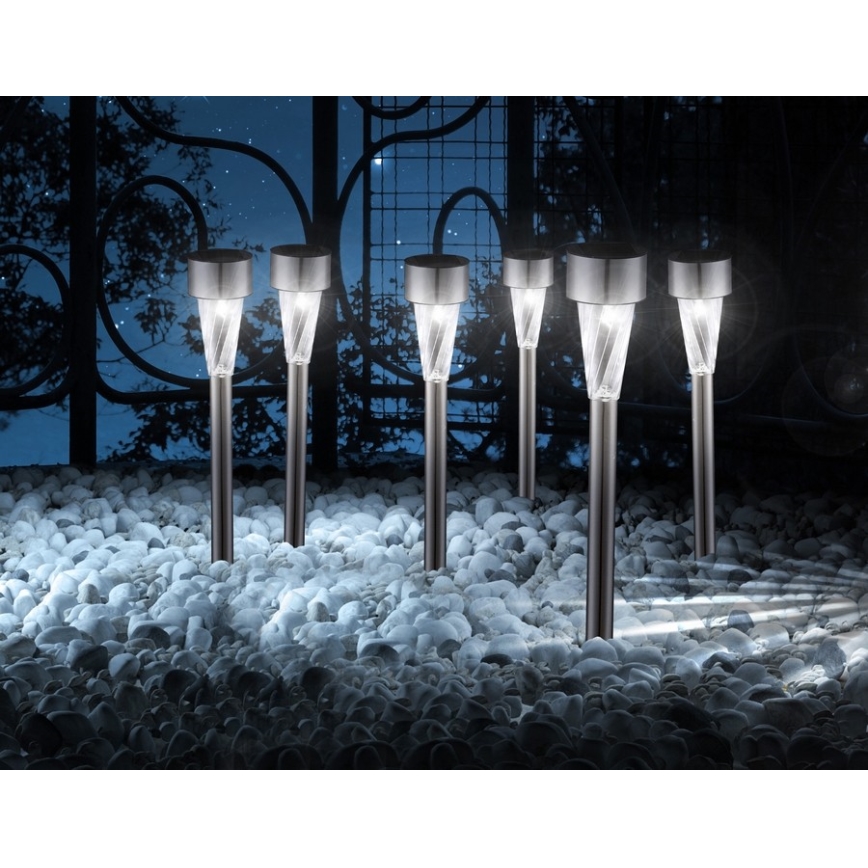 Globo 3387-36 - Aurinkovalaisin 1xLED/0,06W/3,2V IP44 600 mAh