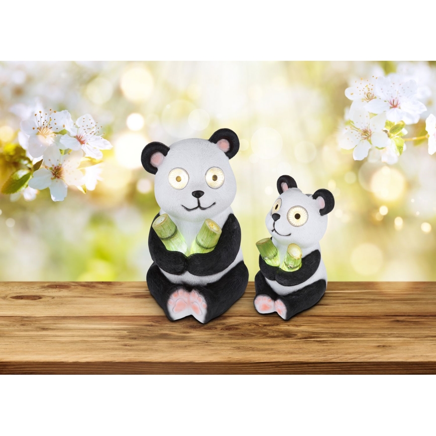 Globo - LED Aurinkovalo LED/0,12W/3V IP44 panda