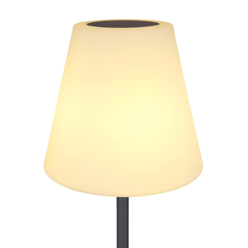 Globo - LED RGB aurinkokennolla toimiva kosketettava lattiavalaisin LED/0,1W/3V IP44 2000 mAh + kaukosäädin