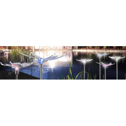 Globo - SETTI 4x LED-aurinkovalaistus LED/0,06W/3V IP44